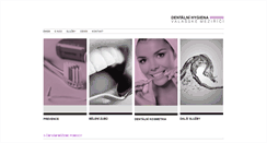 Desktop Screenshot of dentalni-hygiena-vm.com